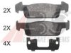 RENAU 410602396R Brake Pad Set, disc brake